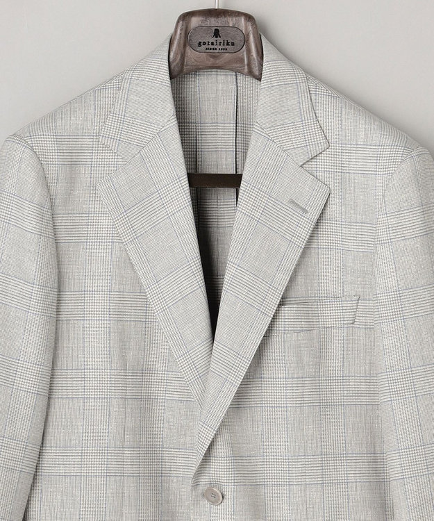 GOTAIRIKU 【CANONICO/カノニコ】ヴィンテージ ジャケット_エクリュグレンチェック ライトグレー系4