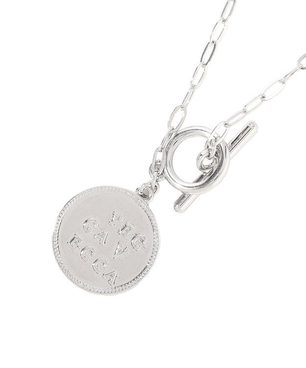 YECCA VECCA コインマンテルネックレス Silver