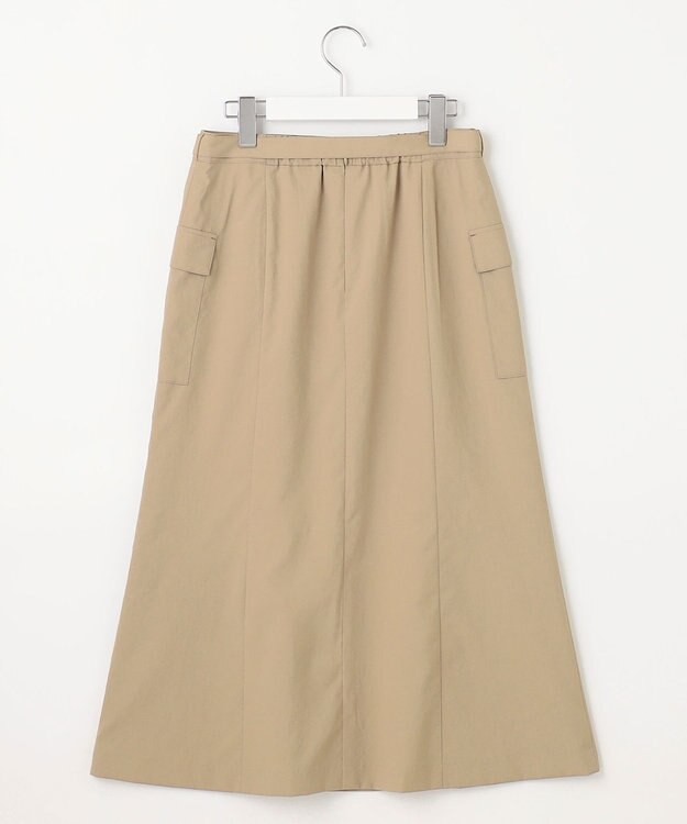 J.PRESS LADIES S 【洗える・イージーケア】ソフトタイプライター マーメイド スカート ベージュ系