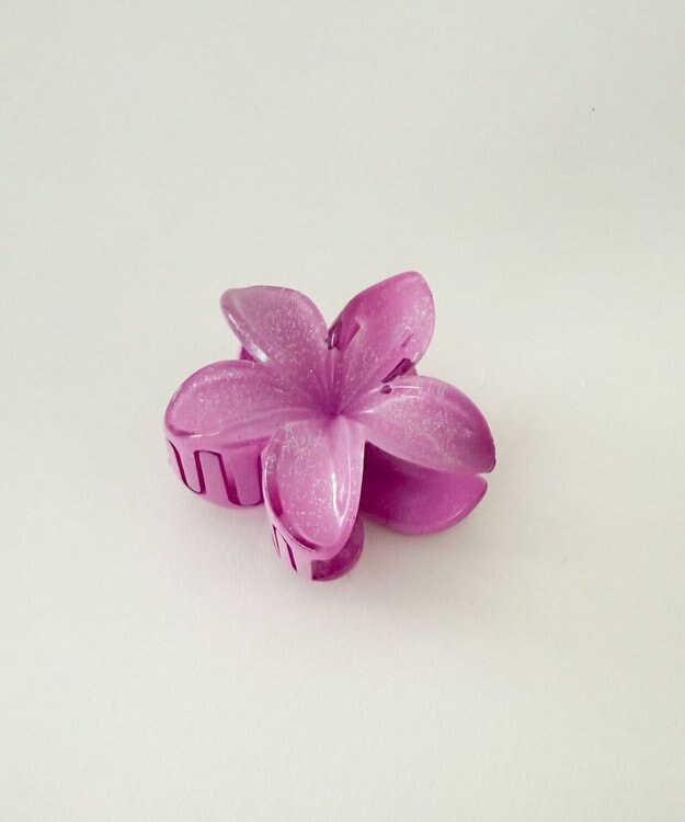 WEGO Lラメフラワーバンス ピンク