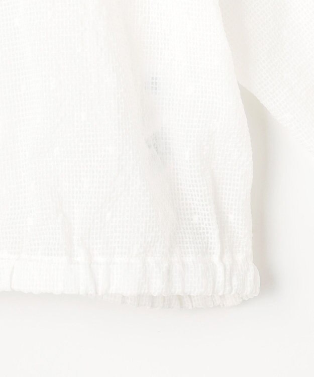 ANY KIDS 【一部店舗/WEB先行販売アイテム】シアードビーブルゾン オフホワイト