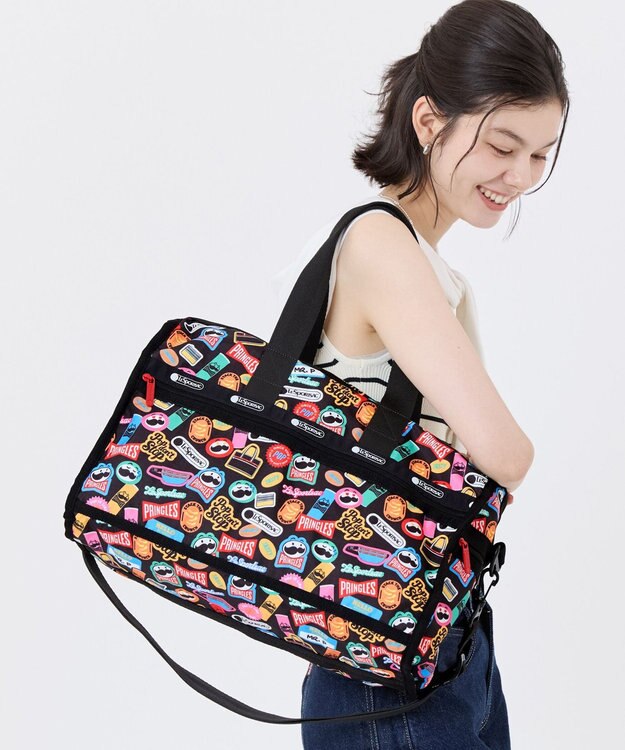 LeSportsac DELUXE MED WEEKENDER/プリングルズスティッカーズ プリングルズスティッカーズ