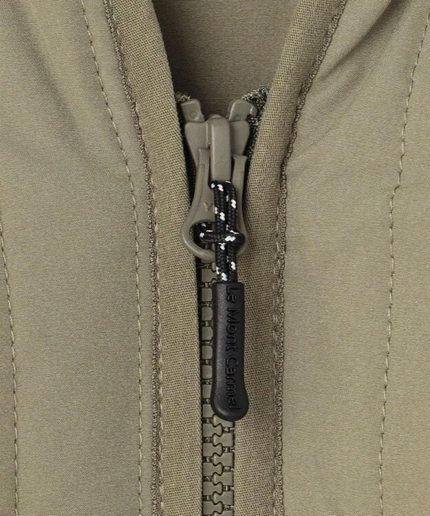 SHARE PARK LADIES 【UNISEX】キルティング蓄熱中綿 Ｖカーディガン（Mサイズ） カーキ