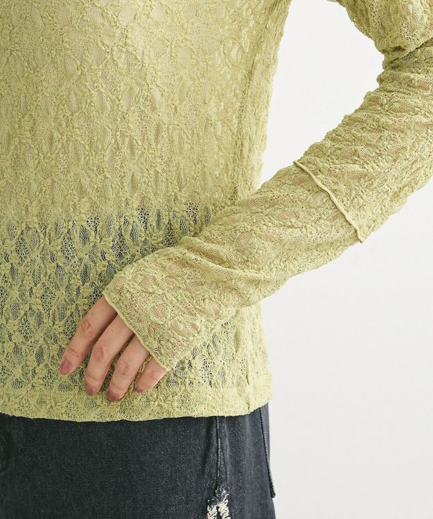 Green Parks レースプルオーバー Green