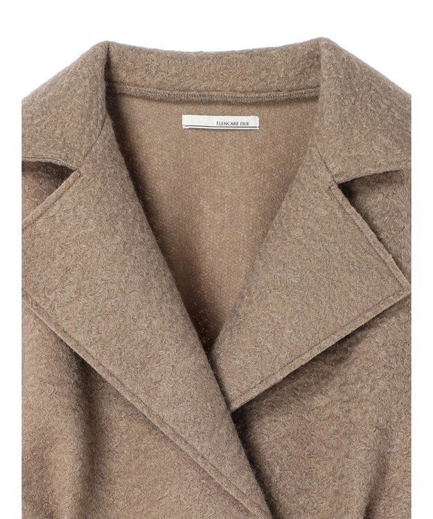 Green Parks ・ＥＬＥＮＣＡＲＥ　ＤＵＥ　ブークレショートジャケット Mocha