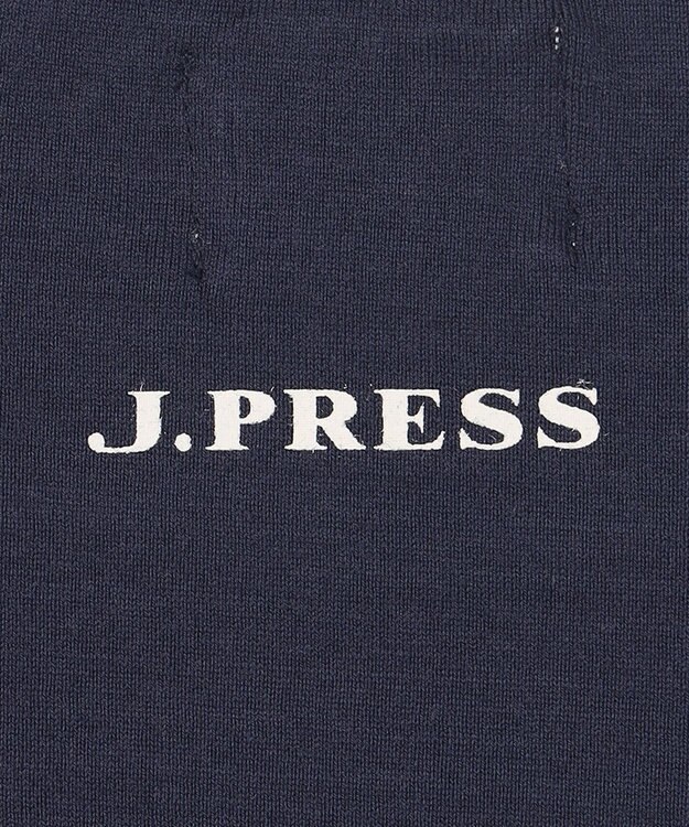 J.PRESS KIDS 【140-170cm】 ボーダービックシルエットＴシャツ ネイビー
