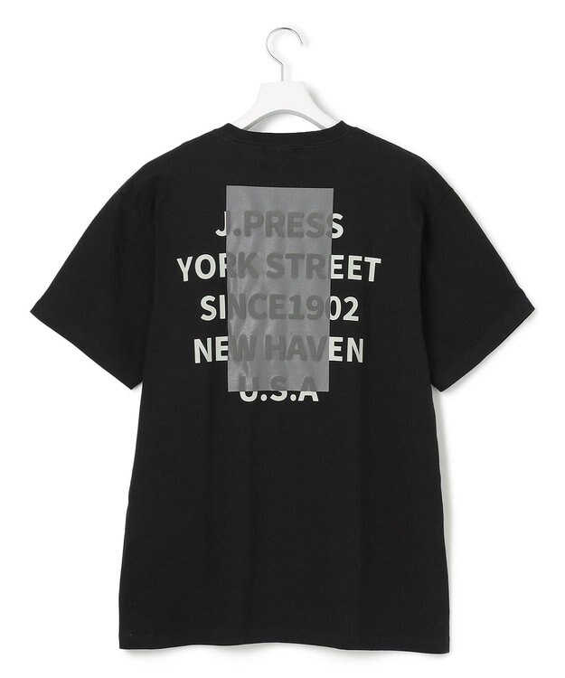 J.PRESS YORK STREET 【UNISEX】グラフィックTシャツ ブラック系