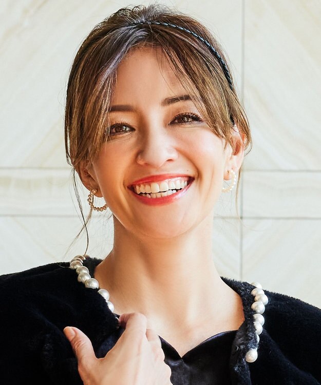 TOCCA PEARL HOOP PIERCED EARRINGS 淡水バロックパール ピアス ゴールド系