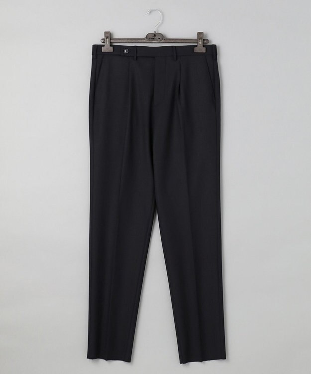 GOTAIRIKU 【インポート】BERWICH別注トラウザーズ＿ポリエステル×ウール ネイビー系