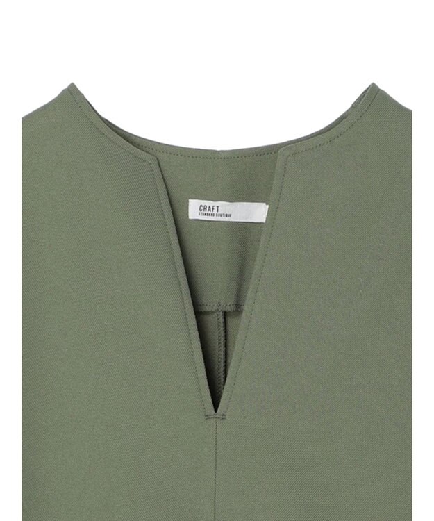 CRAFT STANDARD BOUTIQUE 【イージーケア】Ｖネックベスト Khaki