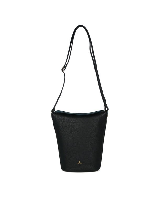 PELLE BORSA 縦型フラップショルダー Reinette レネット 4791 ブラック