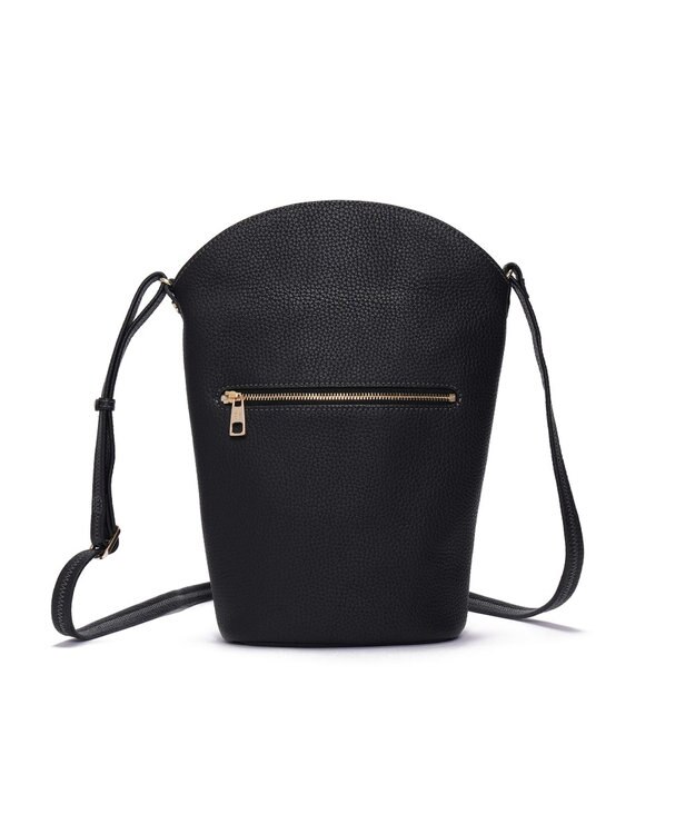 PELLE BORSA 縦型フラップショルダー Reinette レネット 4791 ブラック