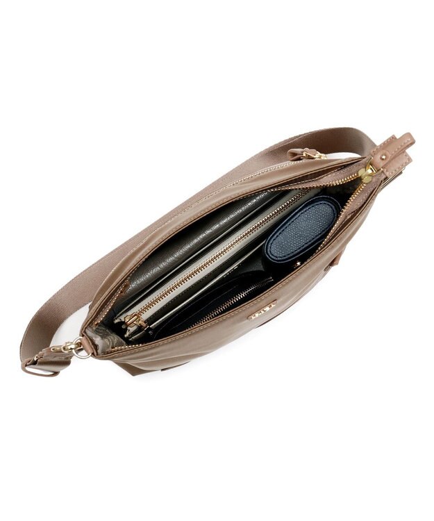 IBIZA アニマーダ　ナイロン　ショルダーバッグ（ネコ） モカ