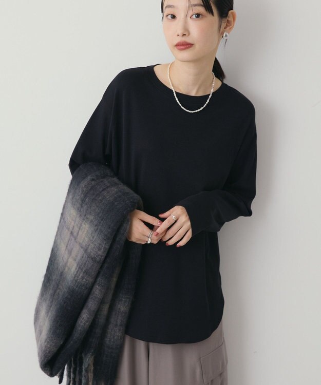 AMERICAN HOLIC アソートラウンドカットプルオーバー Black