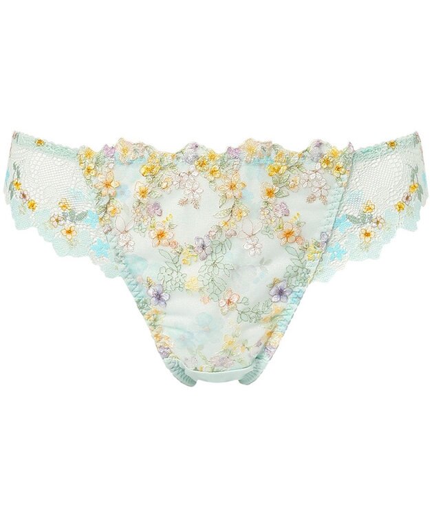 Wing Tバックショーツ Wing Lesiage PB2120とペア 【2120シリーズ】 はきこみ丈あさめ PF2122 ウイング／ワコール グレイッシュブルー