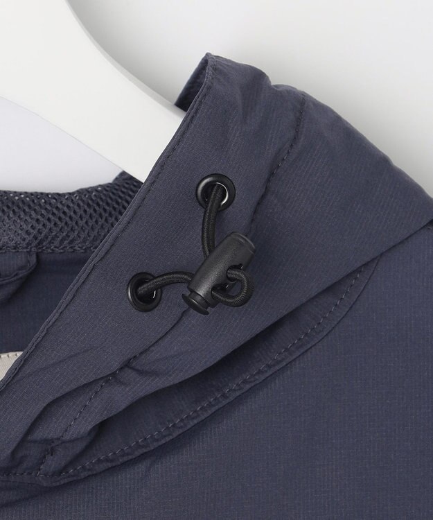 UNFILO MENS LIGHT MOVE パッカブルアノラック ネイビー