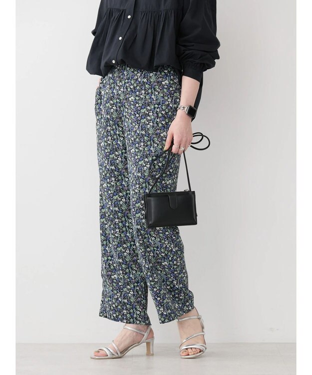 AMERICAN HOLIC アソートプリントリラックスパンツ Ivory