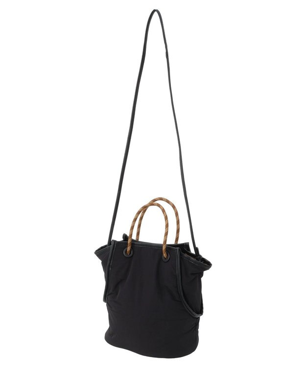 Green Parks ・Ｃｕーｓｈｕｔ　ロープボンディング２ＷＡＹトート Black