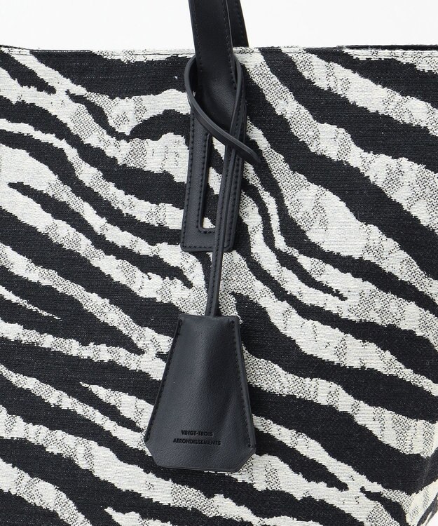 23区 ビッグサイズ トートバッグ ブラック系