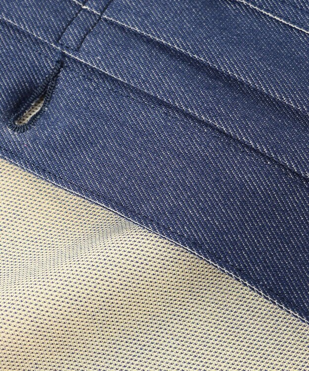 J.PRESS MEN 【KANEMASA JERSEY】ジャージー デニムジャケット ブルー系