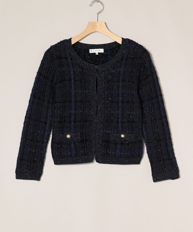 ONWARD Reuse Park 【組曲】ニット春夏 ネイビー