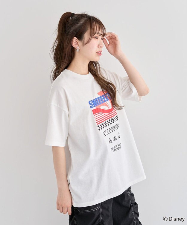 Green Parks シュガーラッシュ　／　レーサー半袖ＴＥＥ Off White