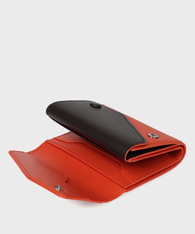 Paul Smith スモールスタイル 3つ折り財布 オレンジ