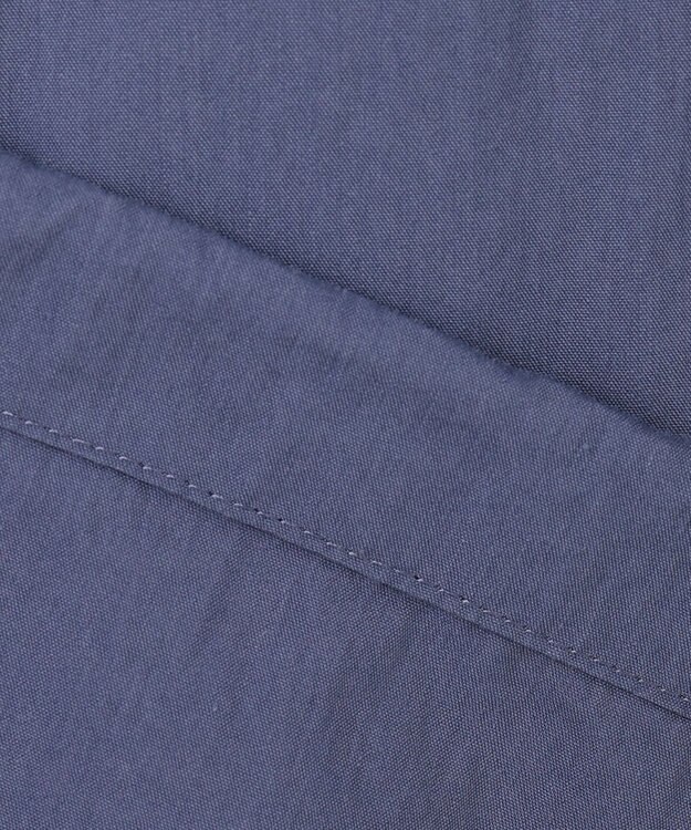 J.PRESS MEN コットンナイロンタイプライター ゴルフジャケット ダルブルー系