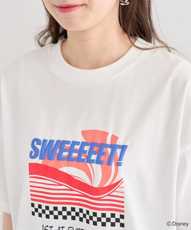 Green Parks シュガーラッシュ　／　レーサー半袖ＴＥＥ Off White