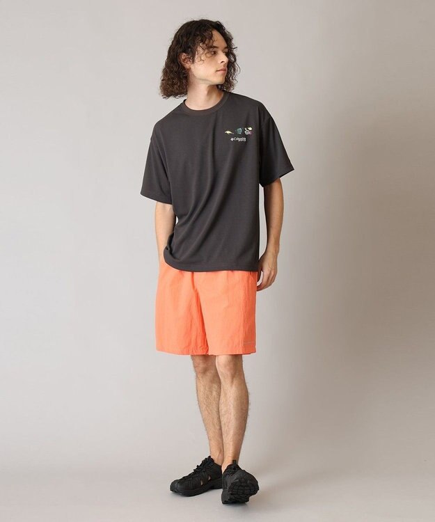 Columbia Columbia/ バーンノベルグラフィックショートスリーブTシャツ /コロンビア Shark Front Print