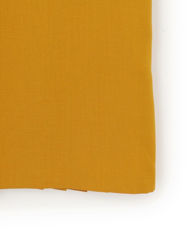 J.PRESS YORK STREET 【WOMEN】バックプリーツ ワンピース イエロー系