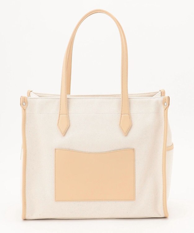 Y'SACCS バインダーキャンバスA4トートバッグ ナチュラル