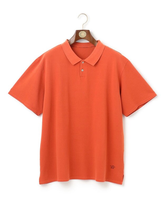 J.PRESS MEN 【KING SIZE】【WEB限定】カノコポロシャツ オレンジ系