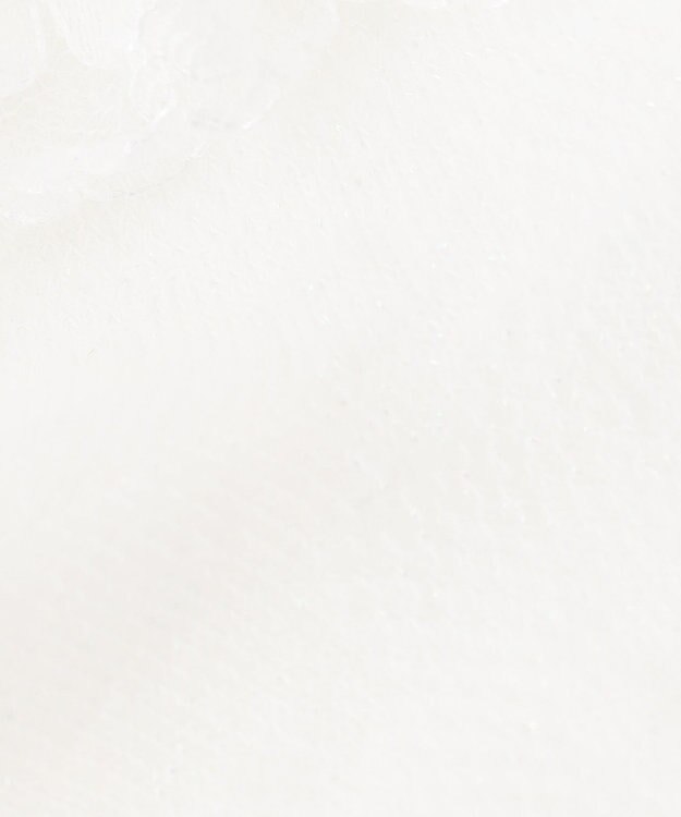 ANY KIDS 【日本製】レース花柄ラメショートソックス アイボリー系