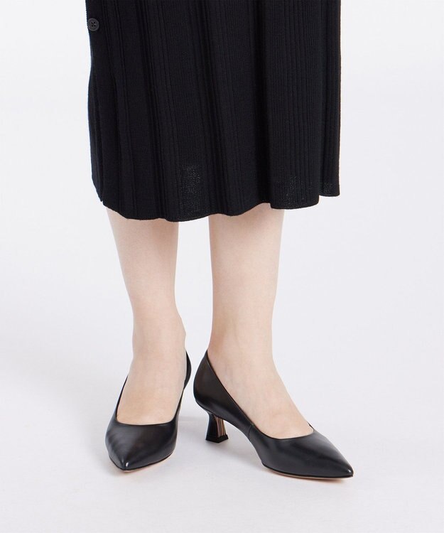 Paul Smith キトゥンヒール パンプス ブラック