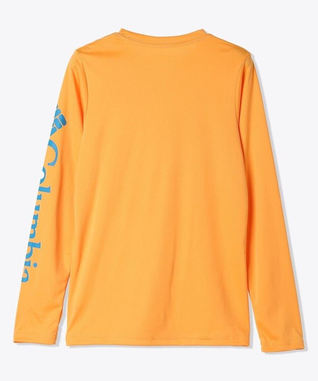 Columbia Columbia/ 【KIDS】ターミナルタックルロングスリーブTシャツ /コロンビア Summer Orange、 Blue Echo Logo