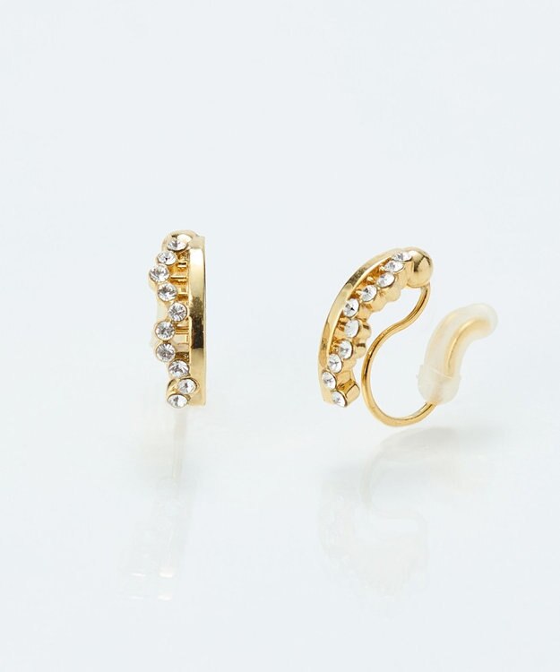 Phoebe 【痛くないシリーズ/金属アレルギー対応】ミルキーウェイライトフィットイヤリング　ゴールド ゴールド