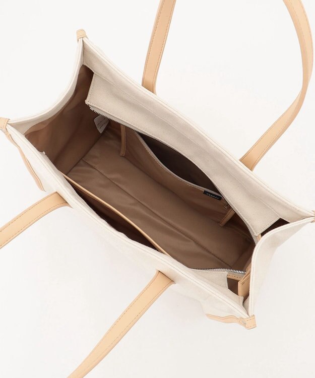 Y'SACCS バインダーキャンバスA4トートバッグ ナチュラル