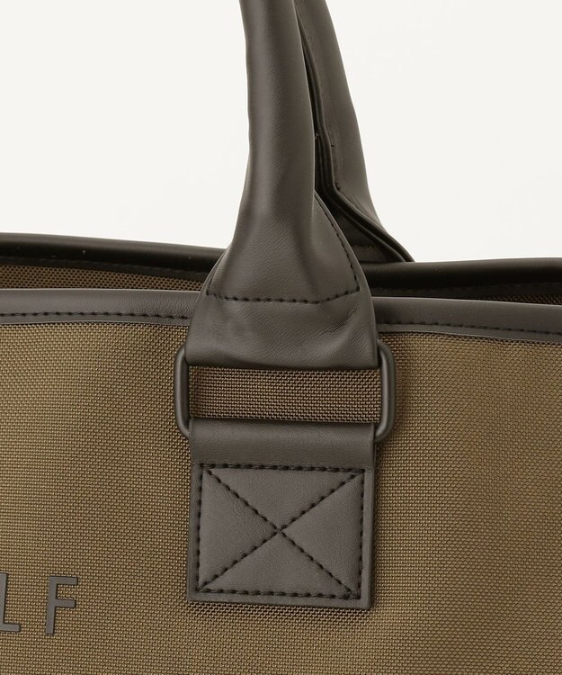 23区GOLF 【UNISEX】メランジシリーズ トートバッグ カーキ系