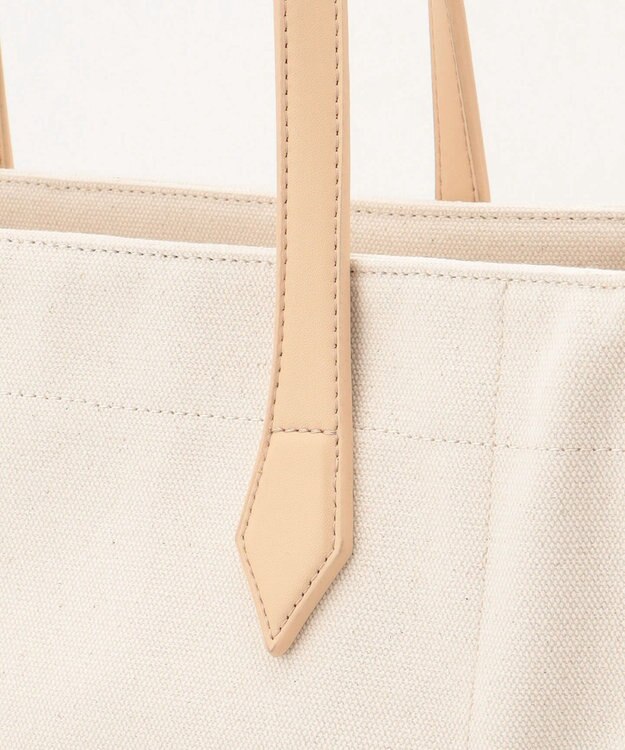 Y'SACCS バインダーキャンバスA4トートバッグ ナチュラル