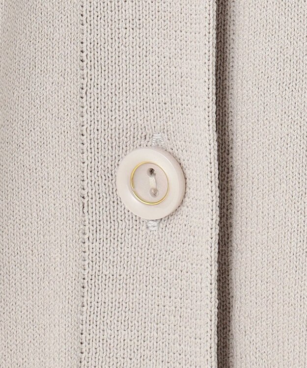 ANY SIS 【洗える】シアースリーブ カーディガン アイスグレー