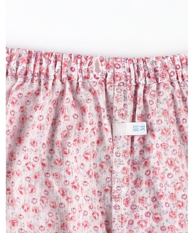 Wing ウイングスリープ パジャマ 7分袖 長ズボン 綿100％ 楊柳素材 夏 レディース EP8026 ウイング／ワコール ピンク