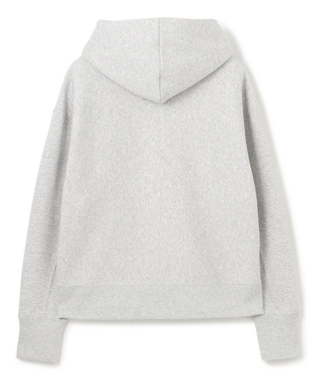 UNFILO 裏起毛スウェット フーディー ライトトップグレー