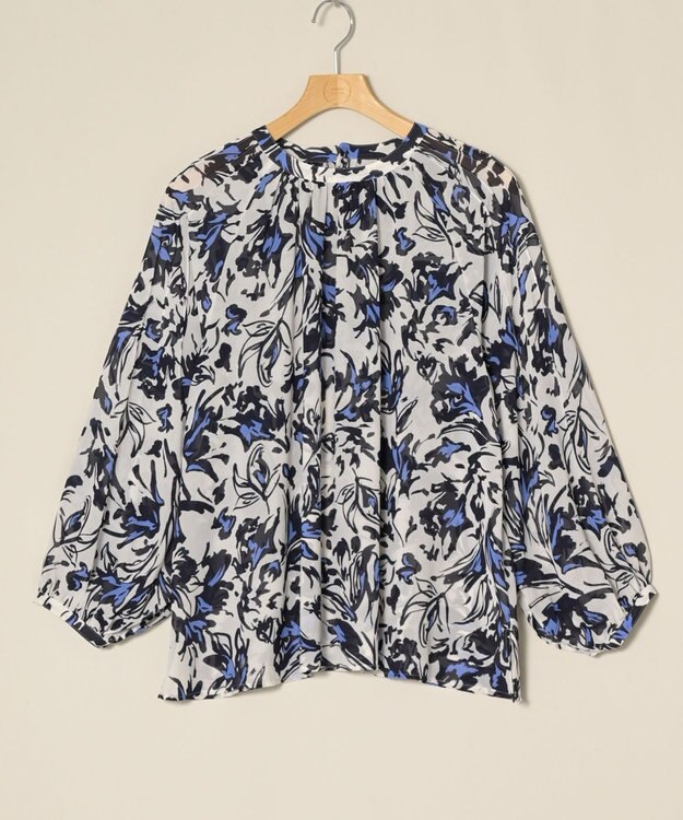 ONWARD Reuse Park 【23区】ブラウス春夏 ネイビー