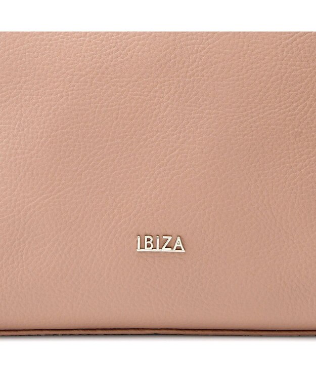 IBIZA リンピード　牛革　ショルダーバッグ ピンクベージュ