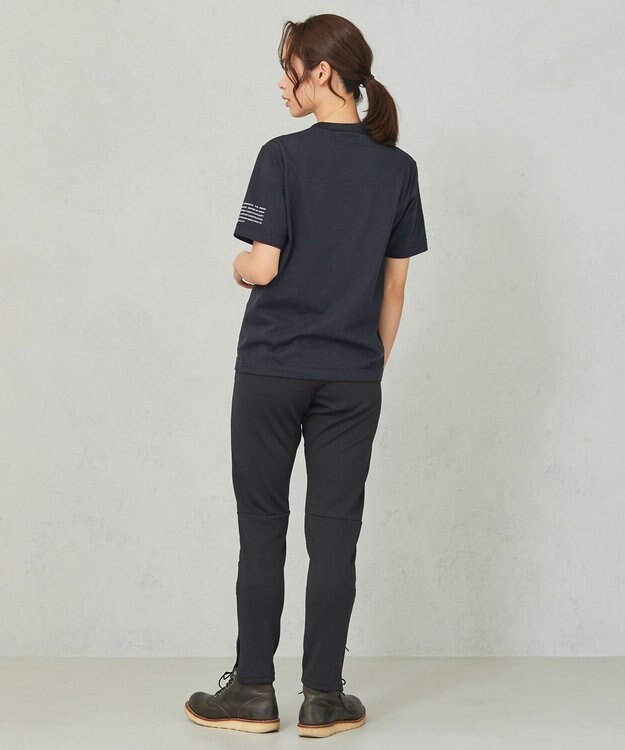 JOSEPH ABBOUD MOUNTAIN 【UNISEX】ミラウェーブストレッチ レギンスパンツ ブラック系