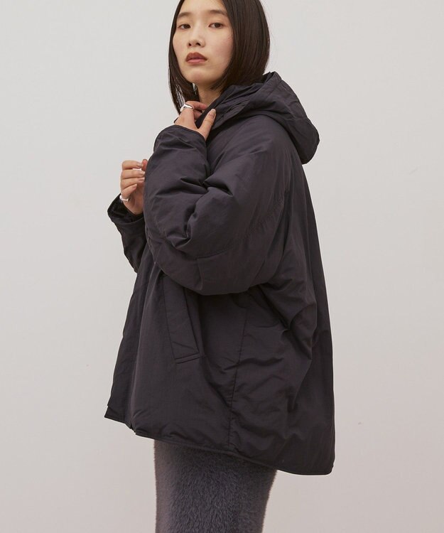 AMERICAN HOLIC ミドル丈モンスターコート Black