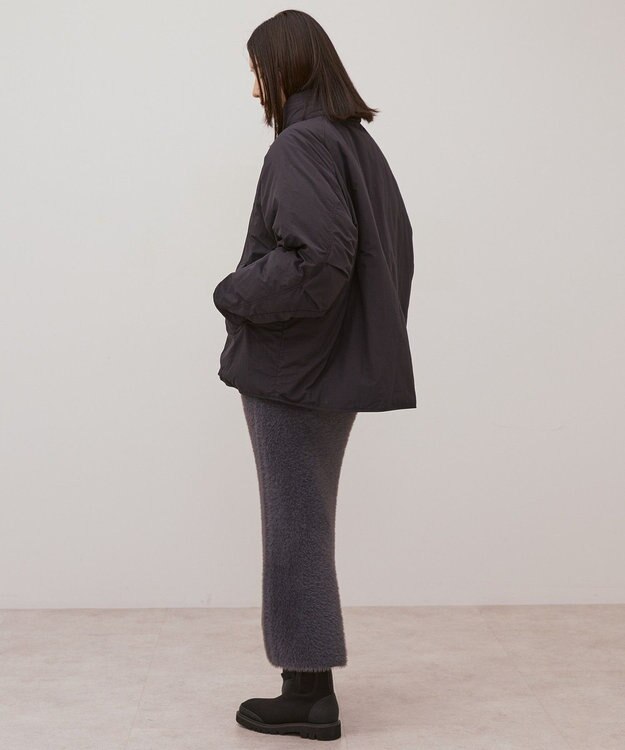 AMERICAN HOLIC ミドル丈モンスターコート Black