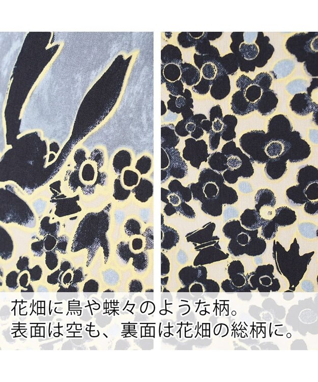 tsumori chisato CARRY レトロフラワー ブラック