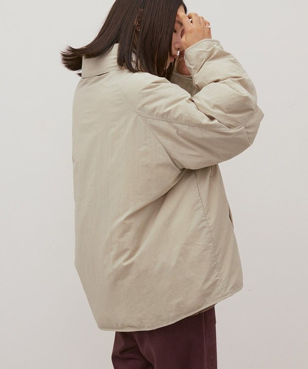 AMERICAN HOLIC ミドル丈モンスターコート Light Beige